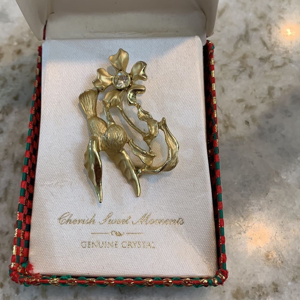 Hummingbird Brooch Louis Giusti Designer - Picture 2 of 5